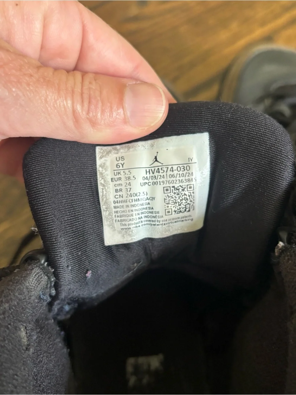 Jordan high top